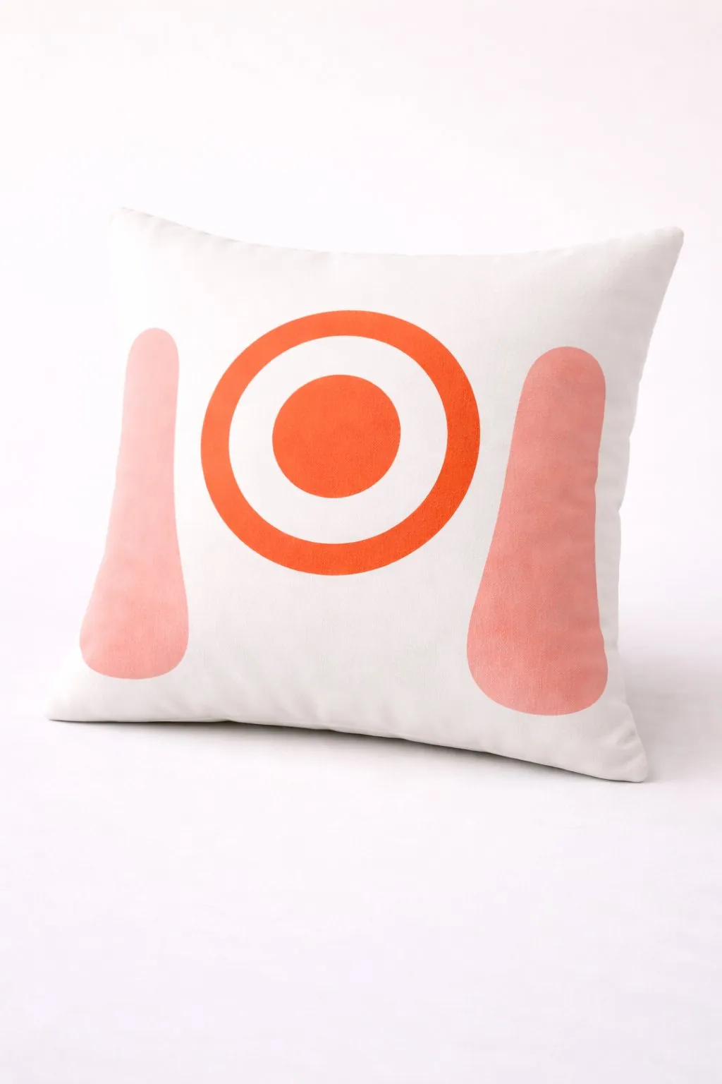 Reverso de la Almohada Aura con la diana de enfoque coral